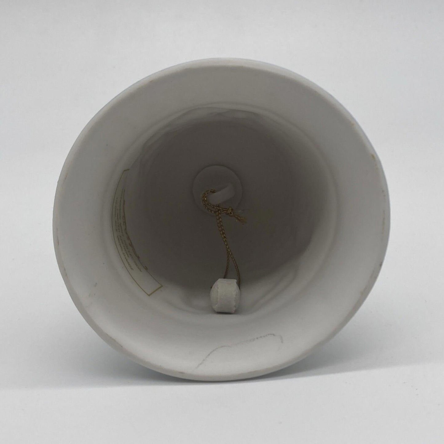 Vintage Jefferson Mint 1990 Bell Blue Ceramic Raised Textured Limited Edition