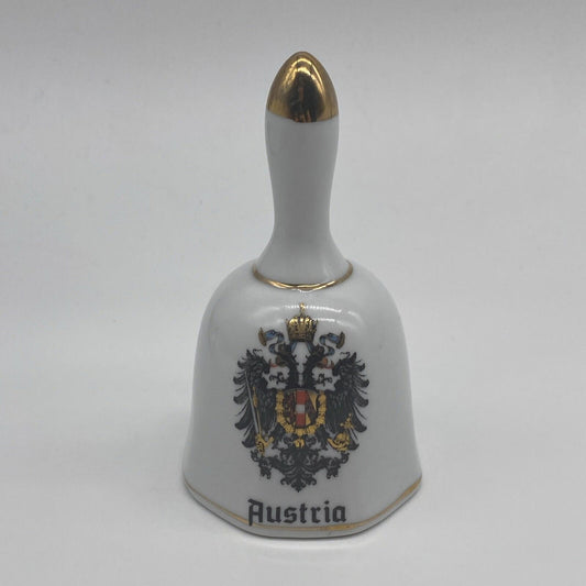 Vintage Austria Crest Porcelain Bell